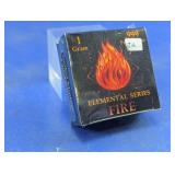 Pan Silver Elemental Series Fire 1 Gram .999