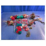 Assorted Christmas Holiday Ornament Lot
