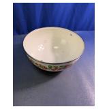Strawberry Pattern Enamel Bowl