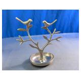 RedEnvelope Metal Birds on Branch Jewelry Tree