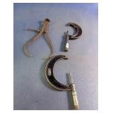 Vintage Starrett & J.T. Slocomb Micrometer Trio