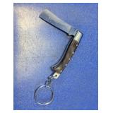 Folding Pocket Knife Keychain