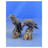 Night Raven Wood Figurines