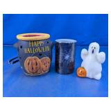 Halloween Lighted Decor & Candle Set