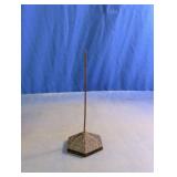 Vintage Cast Iron Paper Receipt Spindle Holder