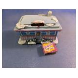 Village Diner Building Figurine