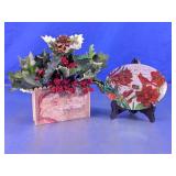 Christmas Floral Decor Set