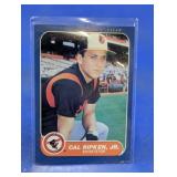 EARLY CARD 1986 FLEER HOF CAL RIPKEN