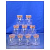 Glass Clamp Lid Storage Jars