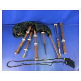 Wooden Bagpipe Instrument