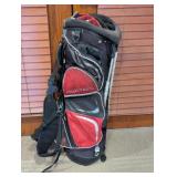 Wilson ProStaff Stand Golf Bag Black and Red