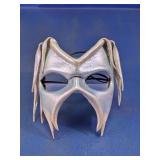 Handcrafted Spiked Metallic Leather Eye Mask