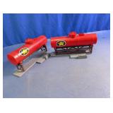 Vtg. Life-Like Train Oil Storage Tanks Model Duo