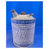 Galvanized Metal Oil Dispensing Can