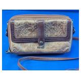 The Sak Embossed Crossbody Wallet