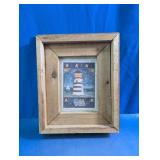 Rustic Lighthouse Framed Wall Decor