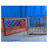 Vintage Dairy Crates Assortment