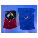 Velvet Christmas Gift Bags Assortment