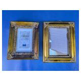 Gold Tone Photo Frames
