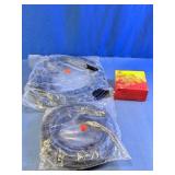 3M Scotch Splicing Tape & Coiled Cable Lot