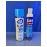 Glass Cleaning Foam & Ozium Duo