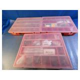 Heavy Duty Plastic Storage Organizers w/ Hardware