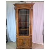 Traditional Curio Display Cabinet