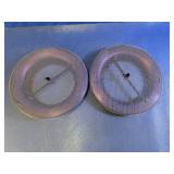Round Mesh Soffit / Attic Intake Vents Duo