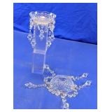 Plastic Chandelier Bobeches Prism Drops