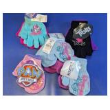 Disney Frozen Trolls Paw Patrol Kids Gloves