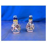 Hand-Painted Ceramic Salt & Pepper Shakers