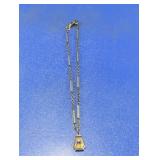 FLT Pendant Chain Necklace