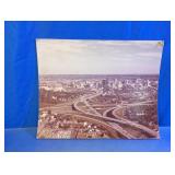 Aerial Cityscape Wall Art Print