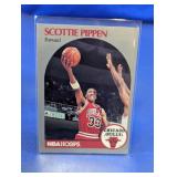 EARLY CARD 1990 NBA HOOPS HOF SCOTTIE PIPPEN