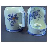 Blue Delft Style Wall Candle Holder