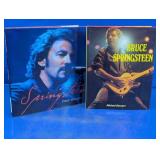 Vintage Bruce Springsteen Hardcover Book Duo