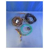 Assorted Electrical Wires Cords & Connectors Lot