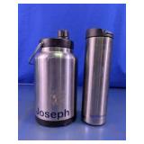 Stainless Steel Water Bottle & Tumbler Set