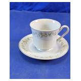 RC Japan Floral Ceramic Cup & Saucer Set