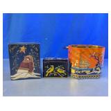 Assorted Decorative Metal Tins