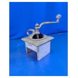 Ornate Hand Crank Coffee Grinder