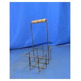 Wire Metal Basket Carrier With Handle