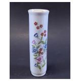 White Ceramic Floral Bud Vase