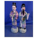 Chinese Porcelain Figurine Pair