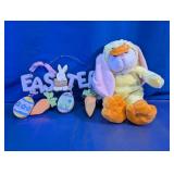 Easter Decor Plush & Wall Sign Set