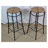 IKEA AGNE Bar Stools Pair