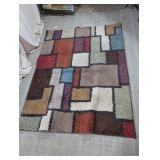 Living Colors Urbana Modern Geometric Shag Area