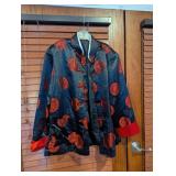 Chinese Tang Style Long Sleeve Shirt XXL