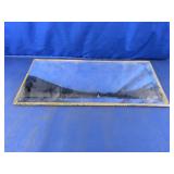 Beveled Edge Glass Mirror Tray Panel