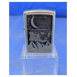 Zippo Crescent Moon Over Mountains Lighter
